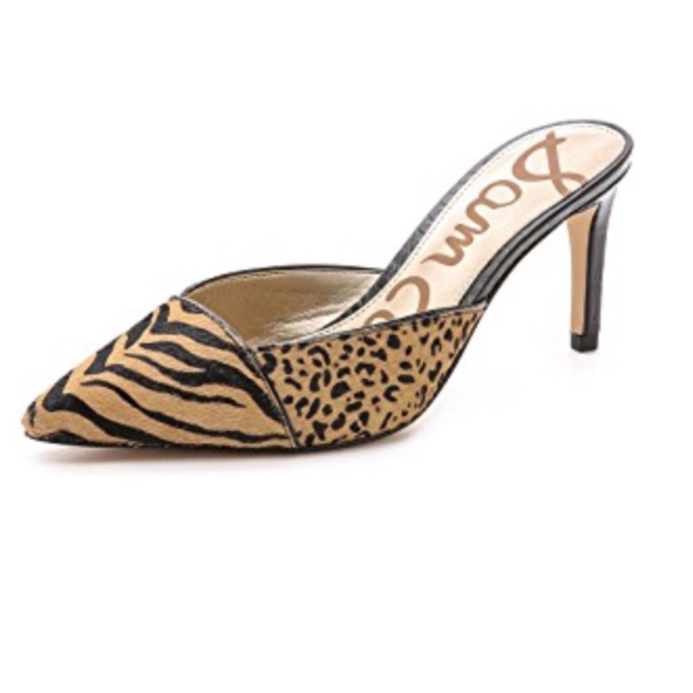 Sam Edelman Odelia Calf Hair Slide Pump Size 7.5